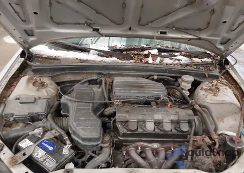 2003 Honda Civic Dx из США, поврежденный, VIN 1HGEM22273L005110